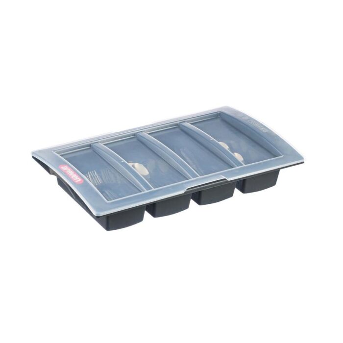 ΚΟΥΤΑΛΟΘΗΚΗ με ΚΑΠΑΚΙ GN 1/1 530x325x100mm 09863 - ARAVEN - Image 1