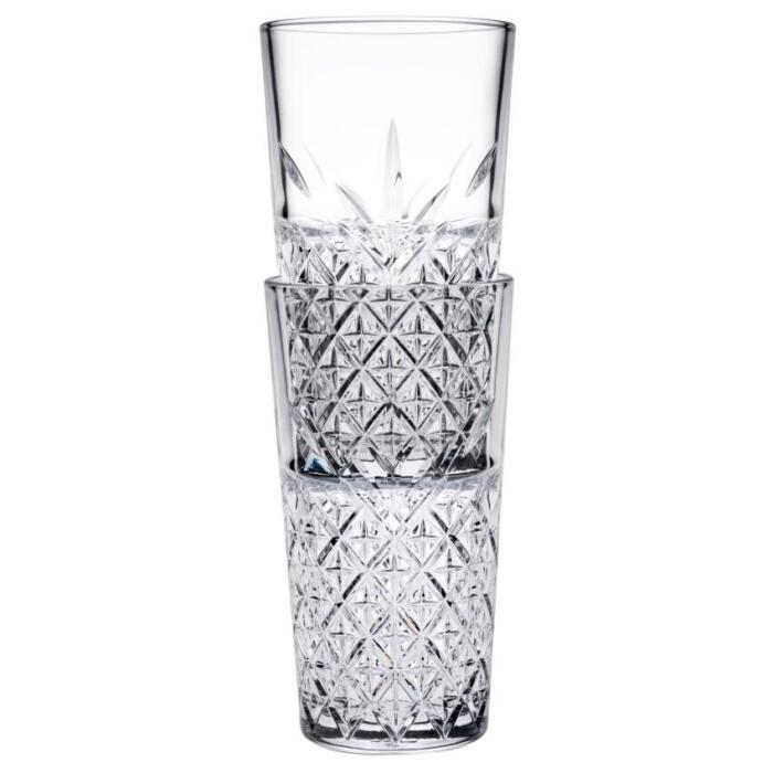 TIMELESS ΣΩΛΗΝΑΣ 45CL TEMPERED STACKABLE Ø8,55 CM Y15,9CM - Image 2