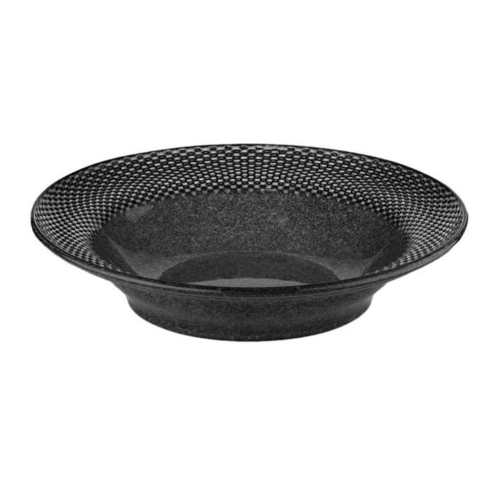 ΠΙΑΤΟ ΒΑΘΥ Φ26cm PANIO-Anthracite 855A13 - KUTAHYA PORSELEN - Image 1
