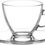 ΣΕΤ 6τεμ. ΦΛΙΤΖΑΝΙΑ CAPPUCCINO ΜΕ ΠΙΑΤΑΚΙΑ 225cc ROMA - LAV