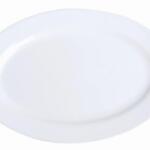 ΠΙΑΤΕΛΑ ΟΒΑΛ 30x20.4cm ΛΕΥΚΗ HORECA/ACCES. - ORIANA FERELLI®