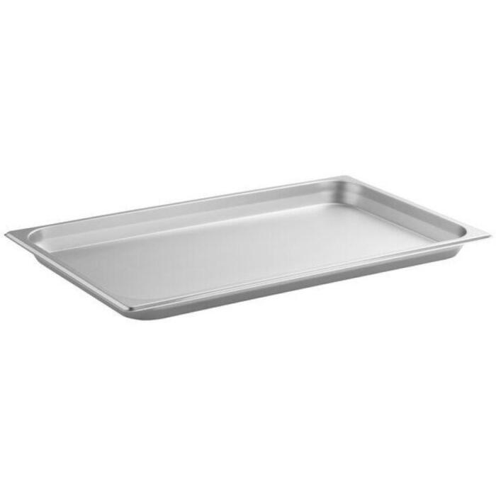 ΛΕΚΑΝΗ GASTRO 1/1 4 CM ΒΑΘΟΣ INOX - Image 1