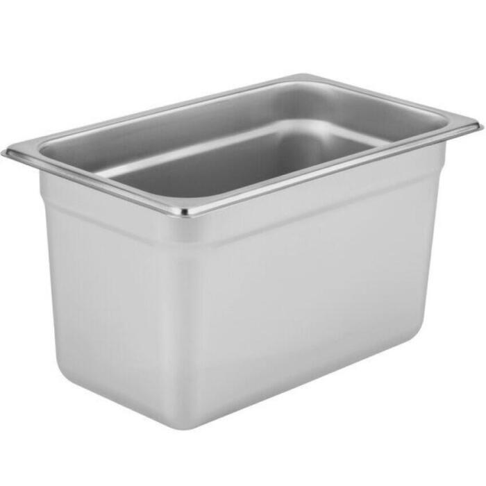 ΛΕΚΑΝΗ GASTRO 1/4 15 CM ΒΑΘΟΣ INOX - Image 1