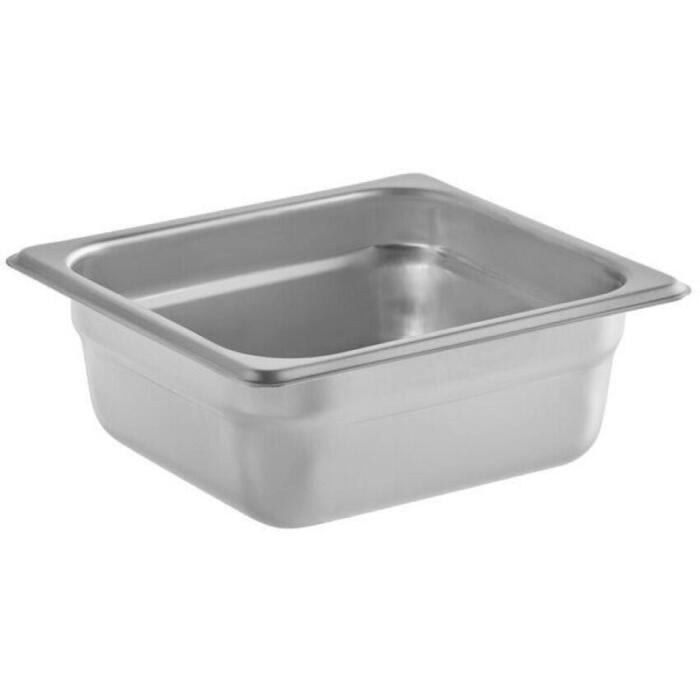 ΛΕΚΑΝΗ GASTRO 1/6 6,5 CM ΒΑΘΟΣ INOX - Image 1