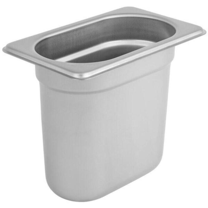 ΛΕΚΑΝΗ GASTRO 1/9 15 CM ΒΑΘΟΣ INOX - Image 1