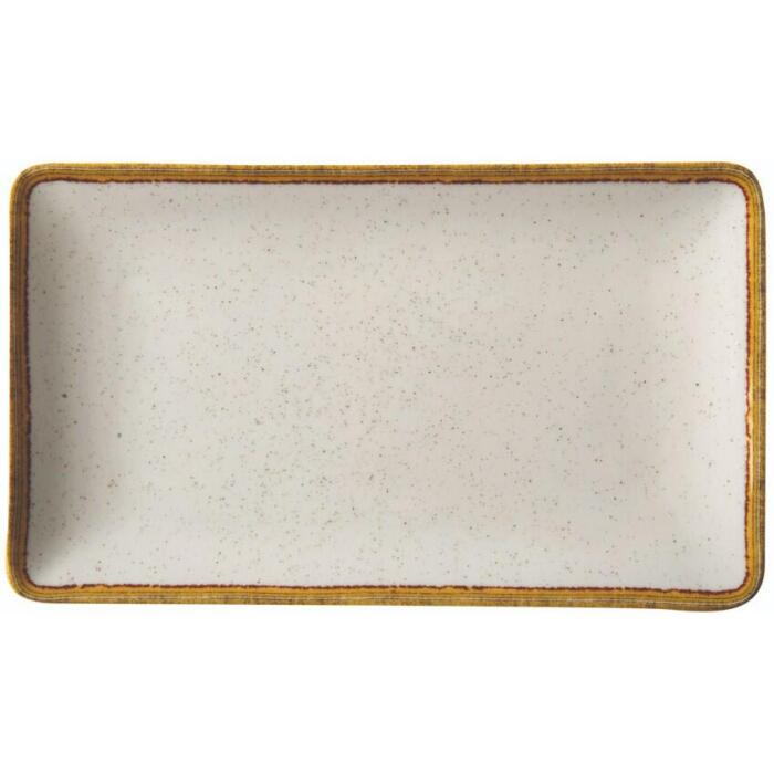 ΠΙΑΤΕΛΑ ΟΡΘΟΓΩΝΙΑ IVORY 31Χ21 CM - Image 1