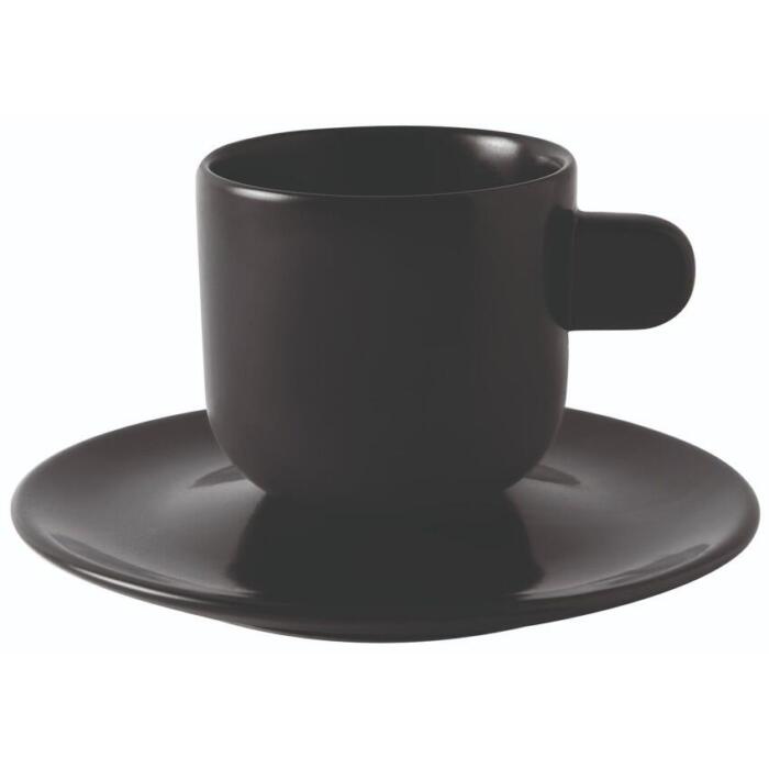 ΦΛΥΤΖΑΝΙ ΕΣΠΡΕΣΟ ΣΕΤ PARMA 70 ML ΜΕ ΠΙΑΤΑΚΙ 12 CM - Image 1