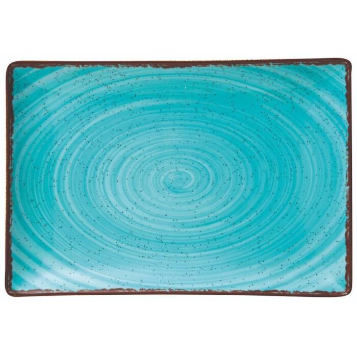 ΠΙΑΤΕΛΑ ΟΡΘΟΓΩΝΙΑ TIFFANY 27Χ16 CM - Image 1