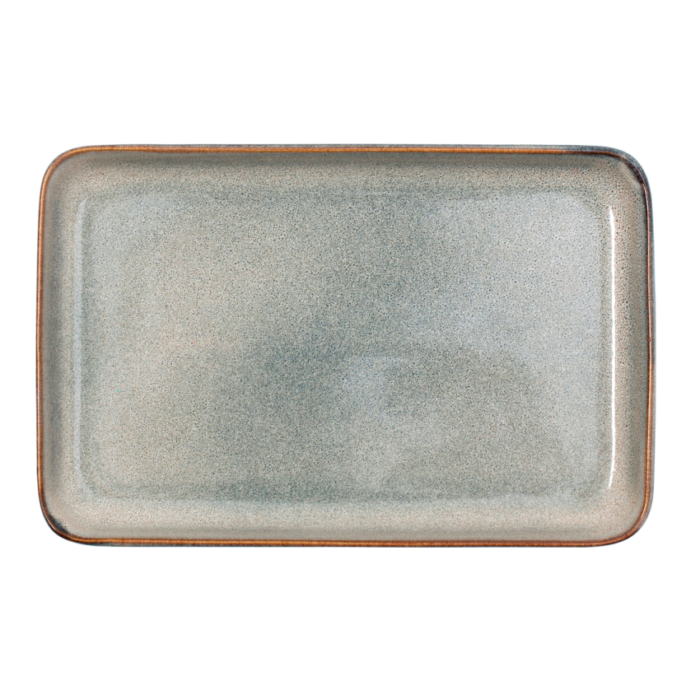ΠΙΑΤΕΛΑ GRAIN REACTIVE GLAZE 28x14CM - Image 1